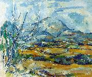 Paul Cezanne Montagne Sainte-Victoire Sweden oil painting artist